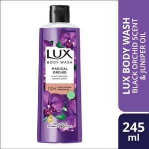 Lux Body Wash Black Orchid & Juniper Scent 245ml